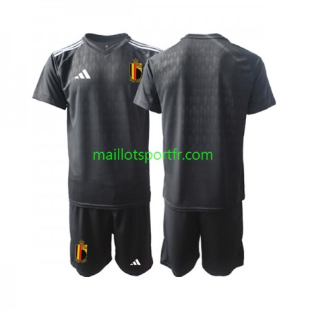 Maillot de Foot Belgique Courtois 1 Gardien Enfant Exterieur 2022 Maillot de Foot Belgique Courtois 1 Gardien Enfant Exterieur 2022